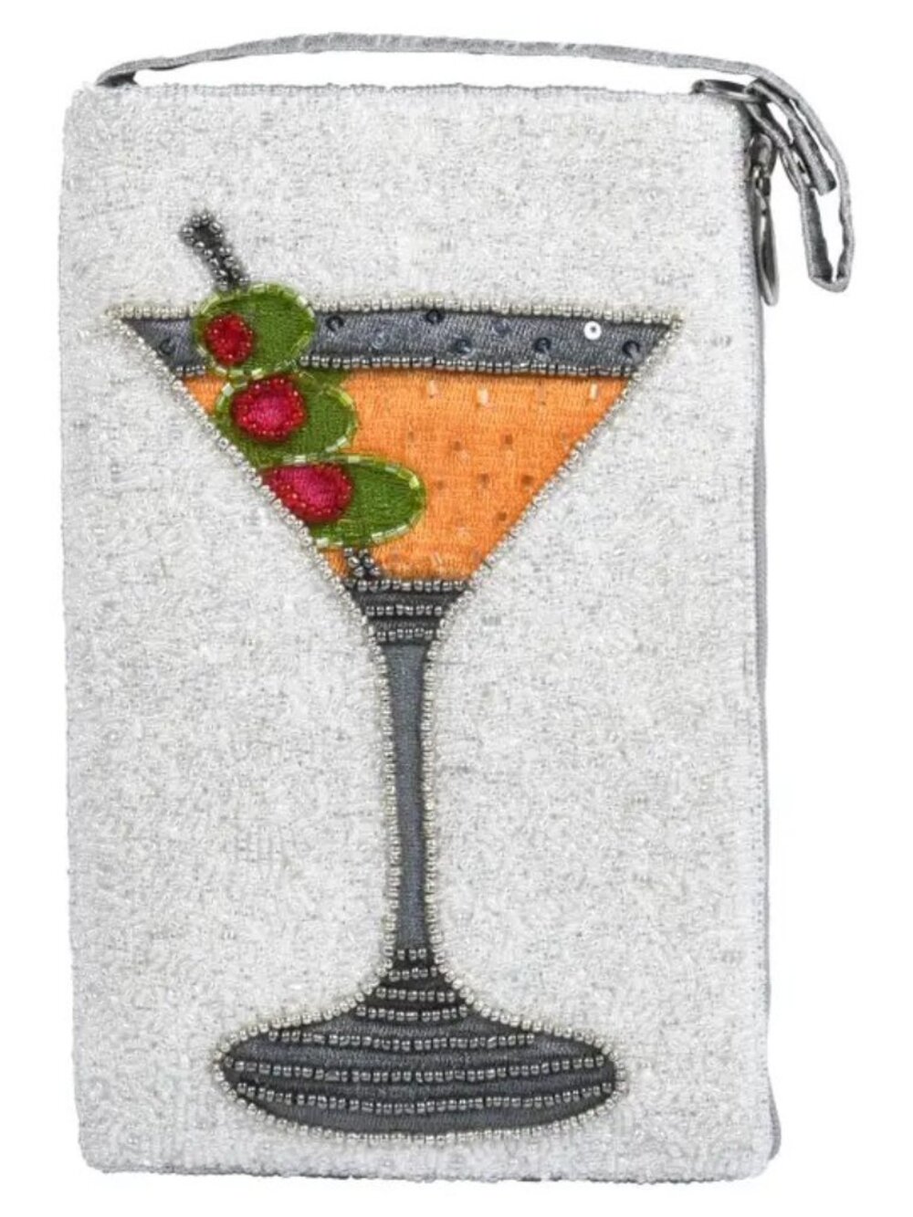 Beaded Phone Crossbody Bag.